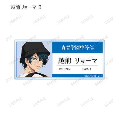 『新テニスの王子様』描き下ろしイラスト トランプモチーフ私服ver. トレーディングアクリルネームプレート(全12種) BOX