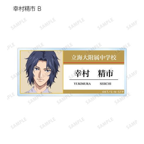 『新テニスの王子様』描き下ろしイラスト トランプモチーフ私服ver. トレーディングアクリルネームプレート(全12種) BOX