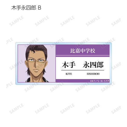 『新テニスの王子様』描き下ろしイラスト トランプモチーフ私服ver. トレーディングアクリルネームプレート(全12種) BOX