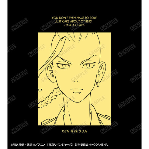 『東京リベンジャーズ』龍宮寺堅 箔プリントTシャツ (メンズ/レディース)