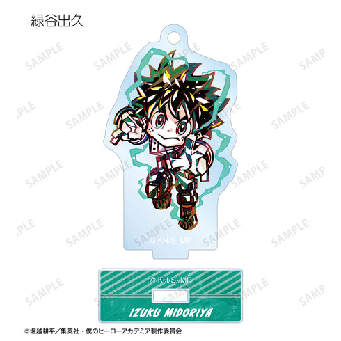 『僕のヒーローアカデミア』トレーディング デフォルメAni-Art アクリルスタンドキーホルダー ver.A(全12種) BOX