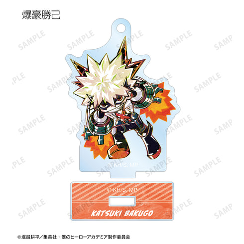 『僕のヒーローアカデミア』トレーディング デフォルメAni-Art アクリルスタンドキーホルダー ver.B(全13種) BOX