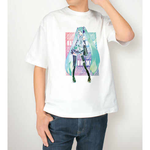 『初音ミク』初音ミク Ani-Art 第3弾 BIGシルエットTシャツ