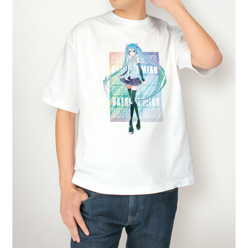 『初音ミク』初音ミク V4X Ani-Art 第3弾 BIGシルエットTシャツ