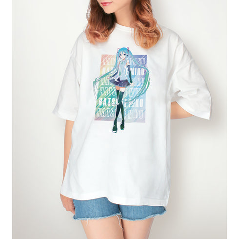 『初音ミク』初音ミク V4X Ani-Art 第3弾 BIGシルエットTシャツ