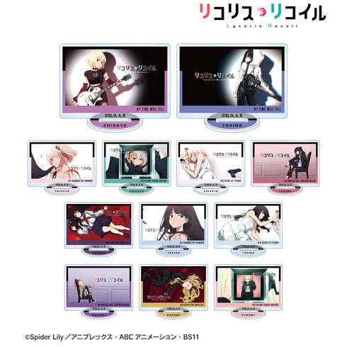 『リコリス・リコイル』トレーディングアイキャッチアクリルスタンド ver.B(全12種) BOX