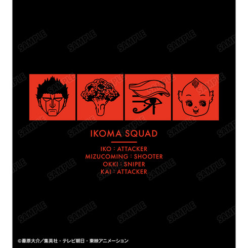 『ワールドトリガー』生駒隊 Tシャツ 王子隊作戦会議アイコンver.(メンズ/レディース)