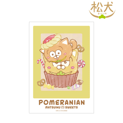 "Osomatsu-san: Matsuken" Pomeranian A3 Matte-Finish Poster