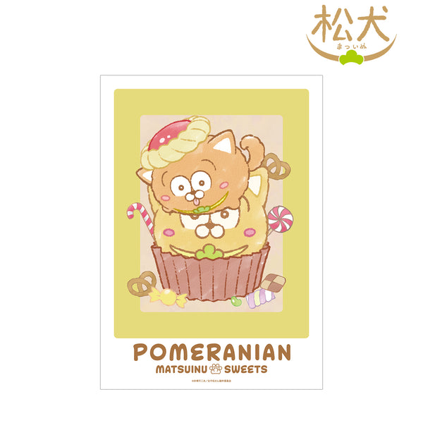 "Osomatsu-san: Matsuken" Pomeranian A3 Matte-Finish Poster