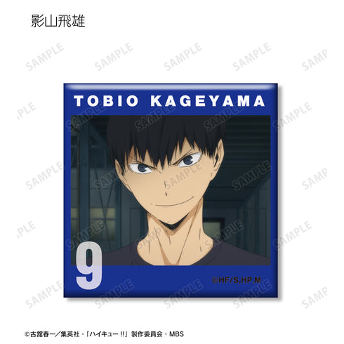 『ハイキュー!!』トレーディング場⾯写スクエア⽸バッジ(全12種)BOX