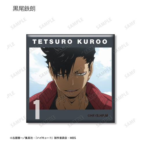 『ハイキュー!!』トレーディング場⾯写スクエア⽸バッジ(全12種)BOX