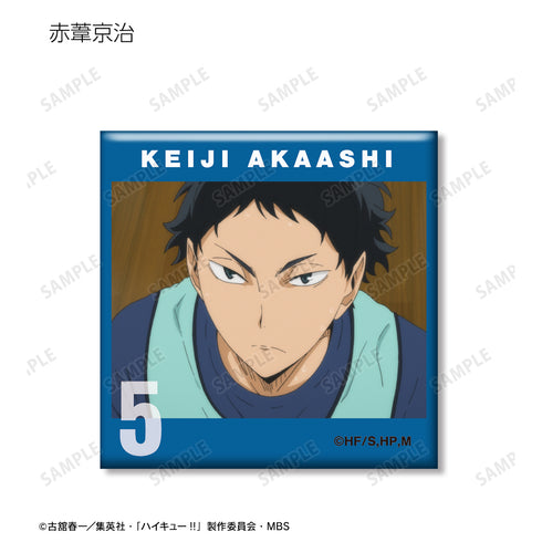 『ハイキュー!!』トレーディング場⾯写スクエア⽸バッジ(全12種)BOX