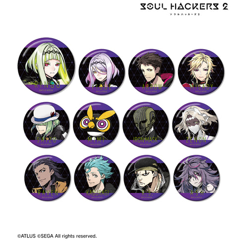 『ソウルハッカーズ2』トレーディング⽸バッジ (全12種) BOX