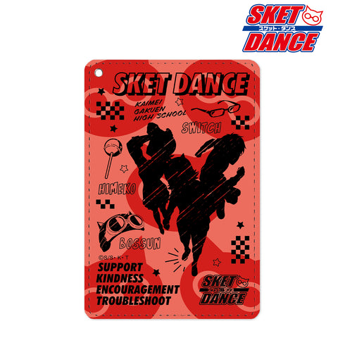 『SKET DANCE』スケット団 Ani-Sketch 1ポケットパスケース