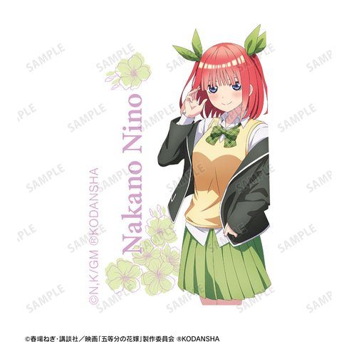 『映画 五等分の花嫁』描き下ろしイラスト 中野⼆乃 ⾐装交換ver. サラサクリップ ボールペン