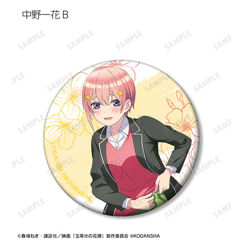 『映画 五等分の花嫁』描き下ろしイラスト ⾐装交換ver. トレーディング⽸バッジ(全10種)BOX