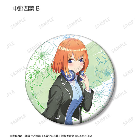 『映画 五等分の花嫁』描き下ろしイラスト ⾐装交換ver. トレーディング⽸バッジ(全10種)BOX