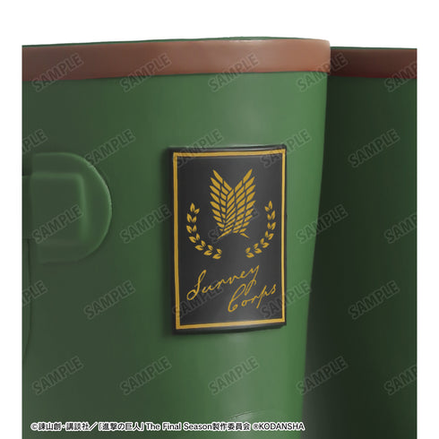 『進撃の巨人』調査兵団 ロングラバーブーツ