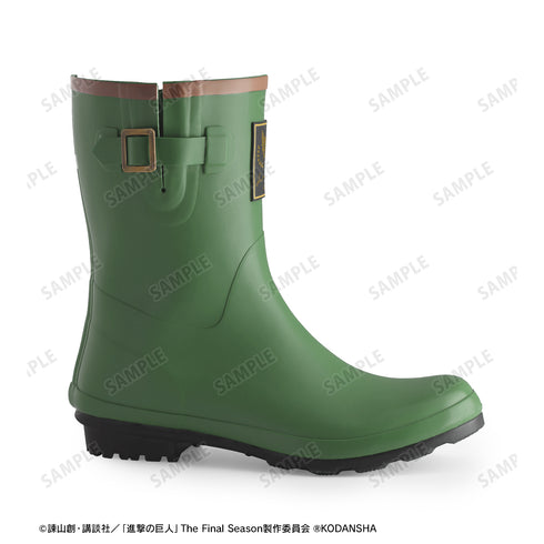 『進撃の巨人』調査兵団 ロングラバーブーツ