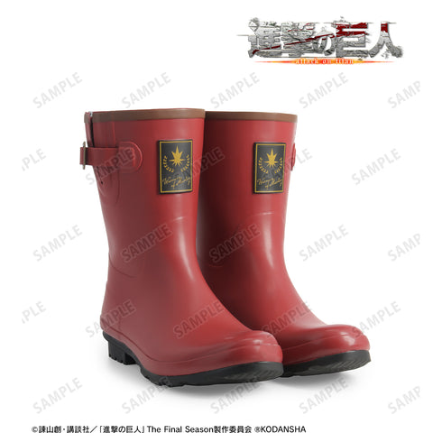 『進撃の巨人』マーレの戦士 ロングラバーブーツ
