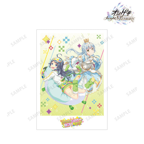 『オンゲキ bright MEMORY』7EVENDAYS⇔HOLIDAYS A3マット加工ポスター