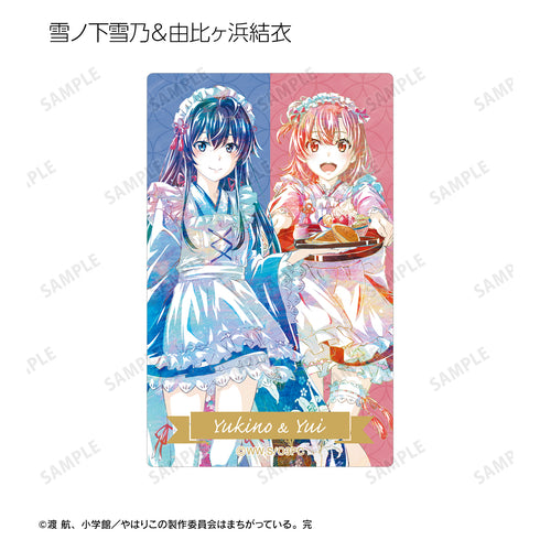 『やはり俺の⻘春ラブコメはまちがっている。完』描き下ろしイラスト 和⾵メイド服ver. トレーディング Ani-Art カード ステッカー(全9種)BOX