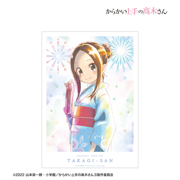 『からかい上手の高木さん』高木さん Ani-Art aqua label A3マット加工ポスター