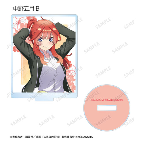 『映画 五等分の花嫁』描き下ろしイラスト ⾐装交換ver. トレーディングアクリルスタンド (全10種)BOX