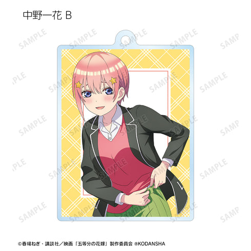 『映画 五等分の花嫁』描き下ろしイラスト ⾐装交換ver. トレーディングアクリルキーホル ダー(全10種)BOX