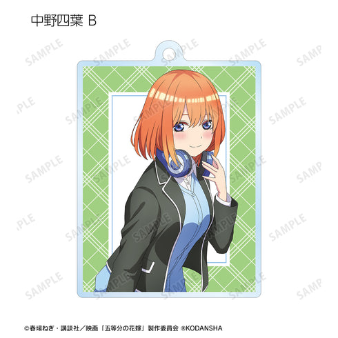 『映画 五等分の花嫁』描き下ろしイラスト ⾐装交換ver. トレーディングアクリルキーホル ダー(全10種)BOX