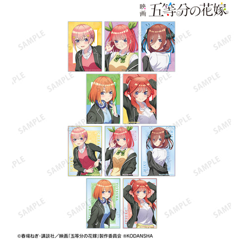 『映画 五等分の花嫁』描き下ろしイラスト ⾐装交換ver. トレーディングアクリルカード(全 10種)BOX