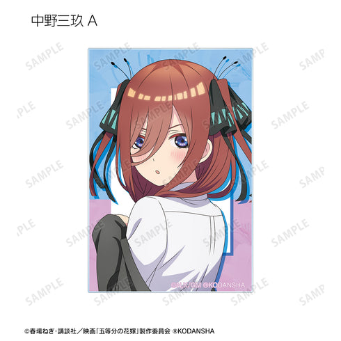 『映画 五等分の花嫁』描き下ろしイラスト ⾐装交換ver. トレーディングアクリルカード(全 10種)BOX