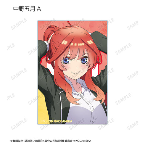 『映画 五等分の花嫁』描き下ろしイラスト ⾐装交換ver. トレーディングアクリルカード(全 10種)BOX