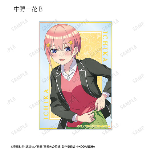 『映画 五等分の花嫁』描き下ろしイラスト ⾐装交換ver. トレーディングアクリルカード(全 10種)BOX