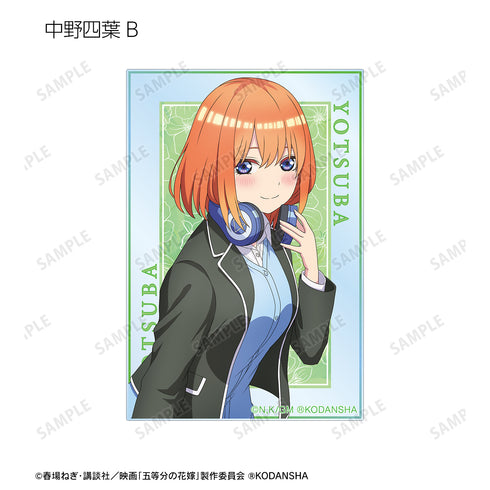 『映画 五等分の花嫁』描き下ろしイラスト ⾐装交換ver. トレーディングアクリルカード(全 10種)BOX