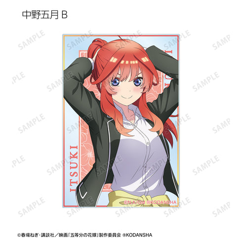 『映画 五等分の花嫁』描き下ろしイラスト ⾐装交換ver. トレーディングアクリルカード(全 10種)BOX