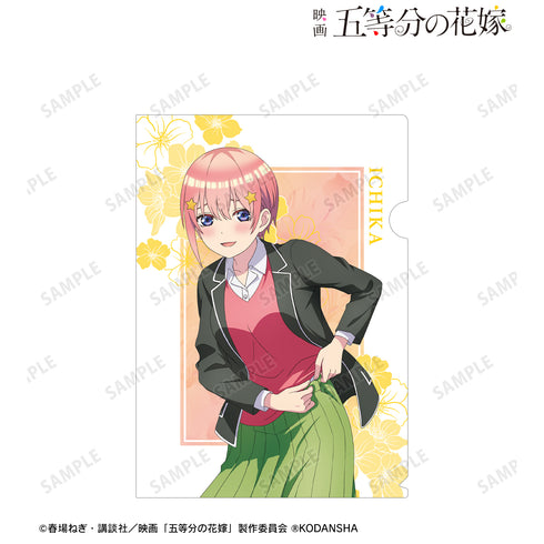 『映画 五等分の花嫁』描き下ろしイラスト 中野⼀花 ⾐装交換ver. クリアファイル