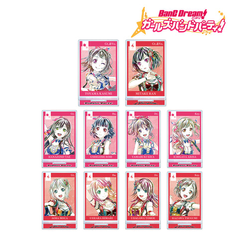 『バンドリ! ガールズバンドパーティ!』トレーディング Ani-Art 第4弾 アクリルスタンド ver.A(全10種) BOX