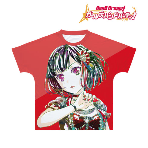 『バンドリ! ガールズバンドパーティ!』美⽵ 蘭 Ani-Art 第4弾 フルグラフィックTシャツ