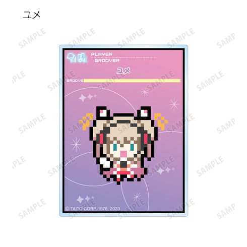 『グルーヴコースター』トレーディングドット絵プレイ画⾯⾵アクリルカード(全10種)BOX