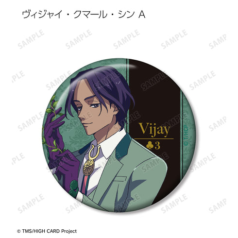 『HIGH CARD』トレーディング⽸バッジ (全10種) BOX