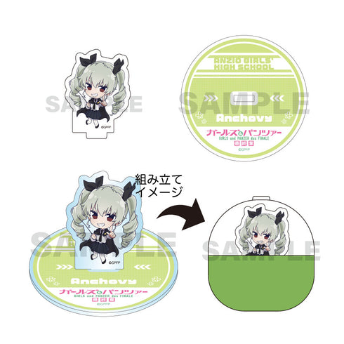 『ガールズ&パンツァー最終章』カプセルスタンド アンチョビ