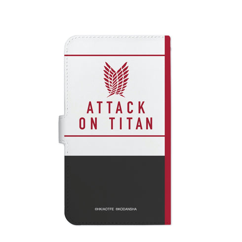 『進撃の巨人』エレン コマ割り手帳型スマホケース