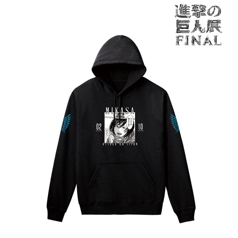 "Attack on Titan" Mikasa Hoodie (Men's/Women's)