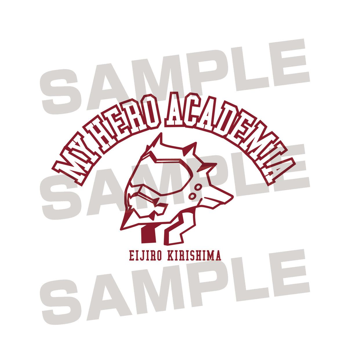 僕のヒーローアカデミア』切島鋭児郎 カレッジパーカー(メンズ