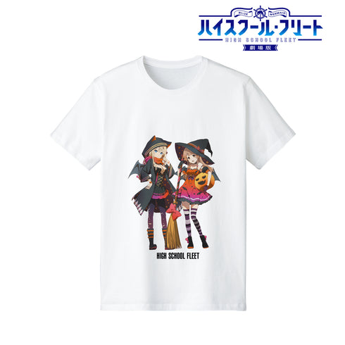 『劇場版 ハイスクール・フリート』描き下ろしイラスト ハロウィンVer. Tシャツ (メンズ/レディース)