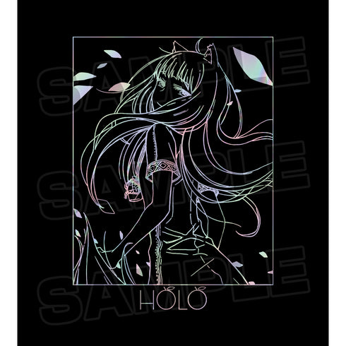 『狼と香辛料』ホロのホログラムTシャツ (メンズ/レディース)