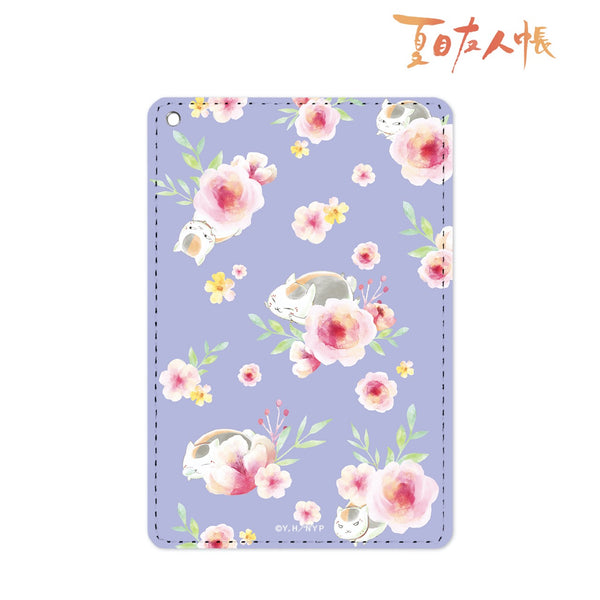 『夏目友人帳』Ani-Art 1ポケットパスケース ムラサキ