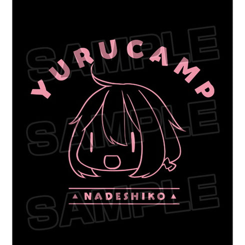 『ゆるキャン△』各務原なでしこ アイコンTシャツ(メンズ/レディース)
