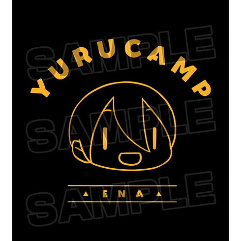 『ゆるキャン△』斉藤恵那 アイコンTシャツ(メンズ/レディース)